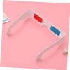KICHOUSE 10pcs Dycenian Glasses Movie Glasses Cardboard Frame Paper-Framed Stereoscopic view 4