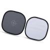 DirectNine Basics White Balance Card for Photography, 18% Grey, Foldable, 30cm, Black + Grey + White, Plastic, Umbrella Style, Includes 1 x Card, 1 x Carrying Bag view 2