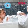 Mini Bluetooth Shower Speaker, IPX4 Waterproof With Suction Cup, Portable With LED Light for Bathroom (Red) view 4