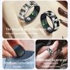 viohead Smart Ring for Men Women, Sleep Tracking Wearable, Heart Rate, Fitness Tracker, Step Blood Oxygen Blood Pressure Tracker,Calorie Tracking, Shake to Take Photos (Sliver, #11) view 4