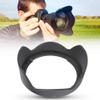 10-18mm Lens Hood Lens 10x10x4 EW-73C Portable Plastic Camera Lens Hood for EF S 10-18mm F4.5-5.6 is view 3