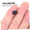 CAXUSD 30pcs Type-c Plug Replacement USB Port Caps Protective Cover for Plugs view 4