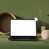 FOYTOKI 2pcs Computer Rear-view Magnifying Mirror Desk Computer Mirror Magnifying view 4