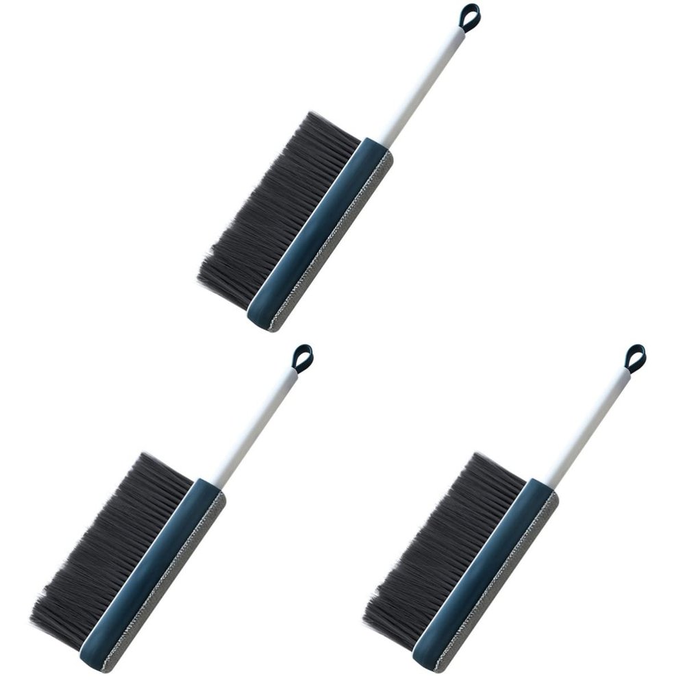 BCOATH 3pcs Telescopic Cleaning Brush Soft Bristles Versatile Household and Car Cleaning Tool for Furniture and Clothing for Easy Use and Storage