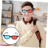 Hoement 4pcs Glasses for Movies at Home Plastic Eyewear for Tv Projector Mobile Devices Flexible Design for Realistic Viewing Experience view 2