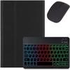 Aidashine Keyboard Case for iPad Pro 11 Inch (M4) 2024, Backlit Detachable Wireless Keyboard Case with Pencil Holder,Black view 1