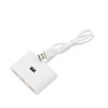 FELTECHELECTR Port USB Hub with Power Supply for Laptop Pc USB Expander for Rapid Data Transfer Compatible with Windows view 1
