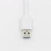 FELTECHELECTR Port USB Hub with Power Supply for Laptop Pc USB Expander for Rapid Data Transfer Compatible with Windows view 2