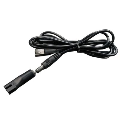 1 Set DC Power 5.5 x 2.1mm Male to C8 Tail Female Adapter Connector Cable Conversion(3/8inch)