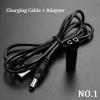 1 Set DC Power 5.5 x 2.1mm Male to C8 Tail Female Adapter Connector Cable Conversion(3/8inch) view 2