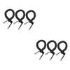 CAXUSD 6pcs Coiled Telephone Cords for Landline Phones Telephone Cable Signal Transmission Communication Soft and Knot-Resistant Design for Use view 1