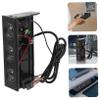 CAXUSD Black Front Panel Stereo Speakers for Pc Case Mic Easy Installation Surround for Music and view 3