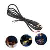 CAXUSD 6pcs Male to Bare Wire Cable Adapter Audio Video Connector for Speaker and Home Theater Systems Easy Installation Replacement Cord view 3