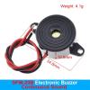 2PCS 95DB Alarm High-Decibel DC 3-24V 12V Electronic Buzzer Beep Alarm Intermittent Continuous Beep Car Van SFM-27(SFM-20B) view 2