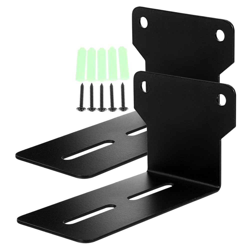 CAXUSD Wall Speaker Mounts Speaker Mounting Brackets for Bar Shape Home Audio System