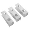 CAXUSD 3pcs Under Desk Laptop Mount Bracket for Secure Laptop Storage Sleek Metal Design Easy Installation for Office and Home Use Optimizes Desk Space view 1