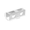CAXUSD 3pcs Under Desk Laptop Mount Bracket for Secure Laptop Storage Sleek Metal Design Easy Installation for Office and Home Use Optimizes Desk Space view 2