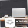 CAXUSD 3pcs Under Desk Laptop Mount Bracket for Secure Laptop Storage Sleek Metal Design Easy Installation for Office and Home Use Optimizes Desk Space view 3
