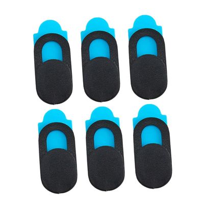 Yardenfun 6pcs Webcam Cover Peep Sliding Plastic Camera Shield for Smartphones Tablets and Laptops Privacy Protection for Use