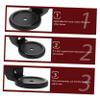 CAXUSD 1pc Wall-Mounted Speaker Rack for Echo Sturdy and Voice Box Holder Easy Installation Hidden view 2