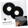 CAXUSD 50pcs Vinyl Record Sleeves Outer Protective Cover Album Wrinkle Record Bag view 3