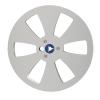 1/4 7 Inch Empty Tape Reel, 6 Holes 7inch Open Reel Sound Tape Empty Reel, Aluminum Alloy Universal for Any 1/4 Inch Tape (Silver) view 1