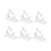 FELTECHELECTR 20pcs Cable Clips Holder Self Adhesive Wire Organizers for Desk Wire Clamp Cord Covers Adhesive Cable Clips Cord Management view 1