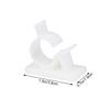 FELTECHELECTR 20pcs Cable Clips Holder Self Adhesive Wire Organizers for Desk Wire Clamp Cord Covers Adhesive Cable Clips Cord Management view 2
