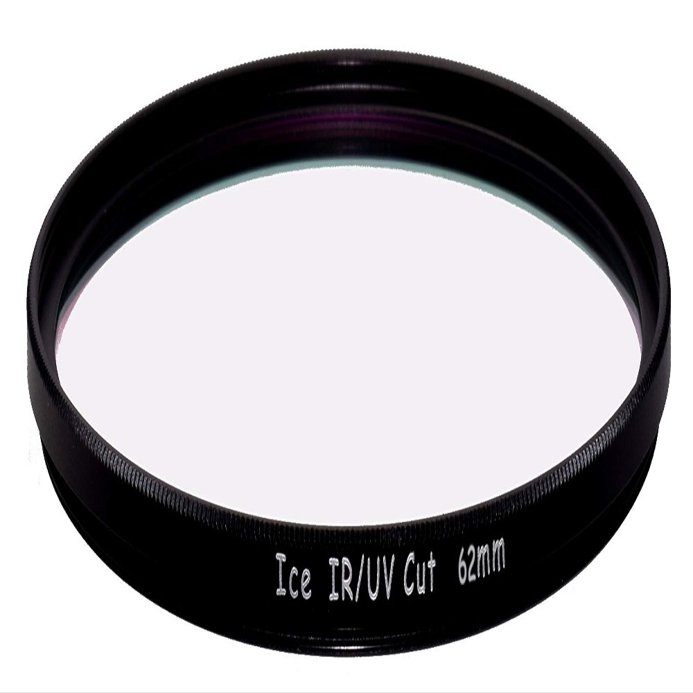 ICE UV IR Cut Thin Filter Optical Glass Multi-Coated MC Hot Mirror (62mm)
