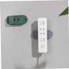 Angoily 3pcs Strong Cord Organizer Power Cable Socket Stand Wire Holder Cable Bracket Wall-mounted Clamp view 4
