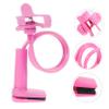 Angoily Double Clip Mobile Phone Holder with Spiral Base Versatile Tablet Stand for Desk Bed and Office Use Creative Design for Smartphones and Tablets view 3