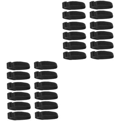 Angoily 24pcs Reusable Cable Straps Buckles for Organizing Cords for Electronics and Sports Equipment and Easy to Use