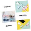 Angoily 12pcs Bowknot Cable Organizer Adhesive Cord Keeper for Kitchen Appliances Heat-Resistant Wire Holders No Tools Required Compact Design for Air Fryers Makers and More view 2