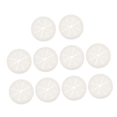 Angoily 10pcs Desktop Cable Organizer Round Plastic Grommet for Efficient Wire Management Easy Installation Tidy up Your Office and Home Cables