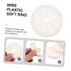 Angoily 10pcs Desktop Cable Organizer Round Plastic Grommet for Efficient Wire Management Easy Installation Tidy up Your Office and Home Cables view 2