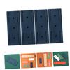 Angoily 4pcs Socket Holders Wall-Mounted Organizers for Punch Design Material for view 3