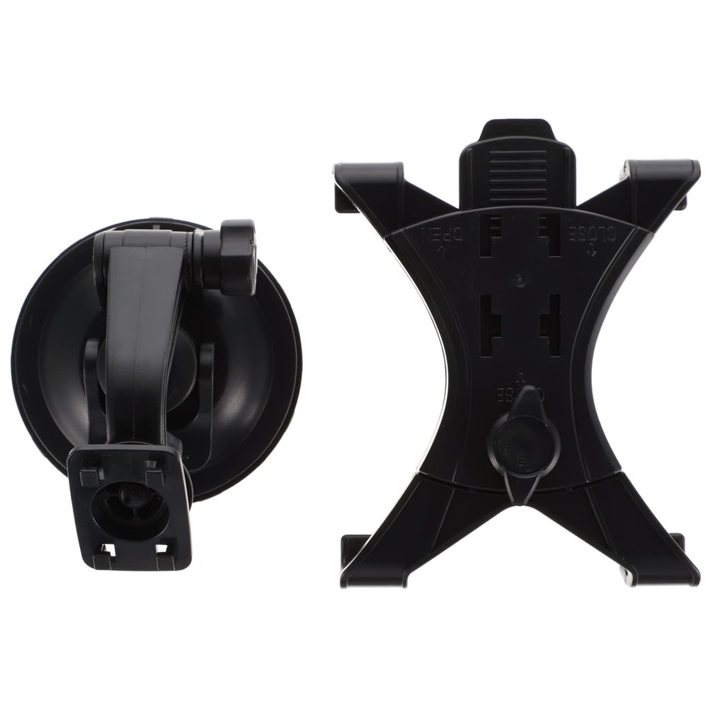 Angoily Suction Cup Tablet Holder for Car Rotating Stand for Tablets Air Outlet Mount Easy One-Handed Installation for Navigation and Entertainment