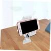 Angoily Double Phone Holder for Desk Folding Tablet Stand Sturdy Support for Cellphones and for Home Office and Travel view 3