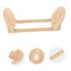 Angoily Vinyl Record Display Rack Sturdy Cd Storage Compact Desktop Cd Organizer view 2