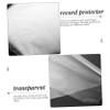 HOMSFOU 50pcs Vinyl Record Sleeves Outer Protective Bags Self-Adhesive Record Covers Protector Dust Scratch-Resistant for Display view 3