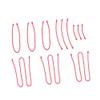 Angoily 12pcs Silicone Fastening Straps for Cords Wraps for Usb Data Cable Heavy Duty Bundling Belt Straps Reusable Fastener Home Outdoor Tidy view 1