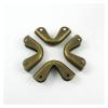 DLAHPJPT 40Pcs Antique Brass Book Corner Bookbinding Corner Clip 38mm view 2