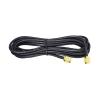 BHOLSA 10M 12M 15M 20M RG174 Cable Feeder Wire SMA Male to Male Extension Cord for Coax WiFi Network Card Router Bridge Antenna(20M) view 4