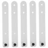 Angoily 5pcs Leather Cable Ties Cord Organizer with Sturdy Buckles for Data Cables Earphones and Curtains Men Stocking Stuffers view 1