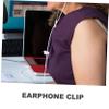 Angoily 10pcs 360 Rotate Earphone Wire Clip for Headset Anti-Winding Cable Clamp view 4