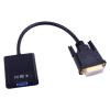 FFHDJL 10PCS 1080P DVI-D to VGA Adapter Cable 25Pin Male to 15Pin Female HDTV Converter for PC Computer Monitor Display Card view 1