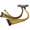 SERDAS 1Pcs 40cm 6 Pin Connector Server Power Supply Cable PCIe Express for P3 S7 S9 S11 Bitmain Miner Machine Support Miner PSU Cable view 2