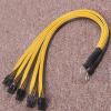 SERDAS 1Pcs 40cm 6 Pin Connector Server Power Supply Cable PCIe Express for P3 S7 S9 S11 Bitmain Miner Machine Support Miner PSU Cable view 3