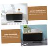 Angoily Bamboo Wood Cover Wire Box Cord Holder Cable Management Organizer Travel Storage Boxes Lids view 3