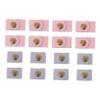 Angoily 16pcs Leather Cable Organizers with Snap Button Design for Data and Earphone Cables Durable and Practical Wire Wrappers Random Colors for Tidy Desks and Homes view 1